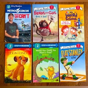 (6) Kids’ Books: Step 2 Readers!